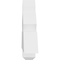 Ekena Millwork Kennewick Architectural Grade PVC Gable Bracket, 48"W x 16"H x 4"D x 6"F, 8/12 Pitch GBP048X16X0406KEN00 - alternate 5